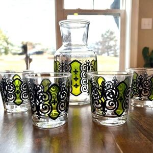 MCM This glassware is the Espana pattern produced by Anchor Hocking.